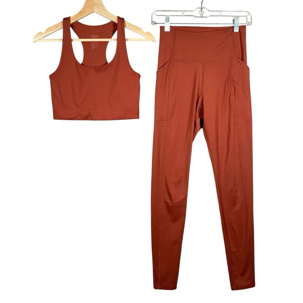Girlfriend Collective 2-Pc Matching Set S Paloma Sports Bra Compressive Leggings